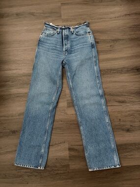 Re/Done mid rise jeans